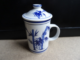 Theebeker met zeef - Chinees - VERKOCHT