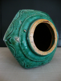 Grote gemberpot - groen - VERKOCHT