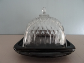 Kaasstolp - Leerdam - A.D. Copier - Art deco - glas - VERKOCHT