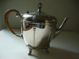 Theepot Bredemeyer - wicker handvat - VERKOCHT