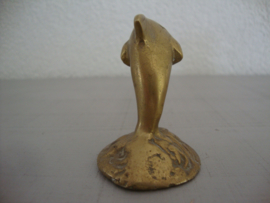 Koperen of messing dolfijn - VERKOCHT