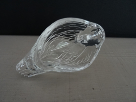 Beeldje eend - glas - VERKOCHT