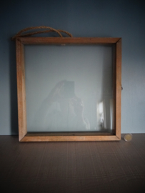 Houten lijst - fotolijst hanger - 2 zijdig