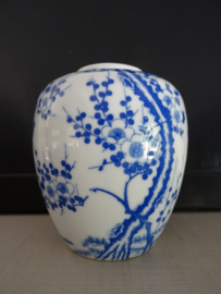 Gemberpot blauw/wit - China - VERKOCHT