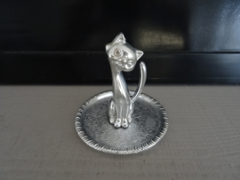 Ringenschaaltje poes - kat - VERKOCHT
