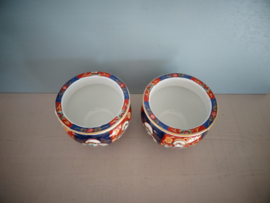 Imari bloempotjes - Set van 2 - VERKOCHT