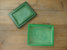 Groen stenen doosje - VERKOCHT