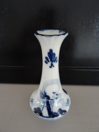 Vaasje - Delfts blauw - handpainted - VERKOCHT