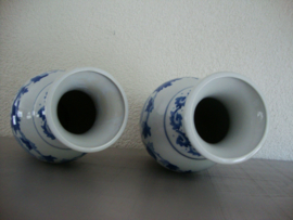 Chinese vazen - blauw/wit - VERKOCHT