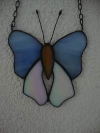 Glas in lood vlinder - VERKOCHT