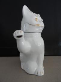 Chinees theepotje - poes - vintage - VERKOCHT