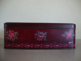 Oude trommel - bloemen - VERKOCHT