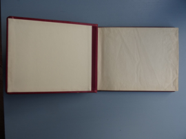 Vintage fotoalbum - hert - VERKOCHT