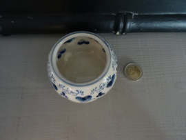 Waxinelichtjes Delfts blauw - set van 2 - Handpainted - VERKOCHT