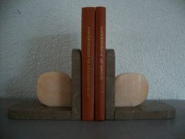 Boekensteunen marmer - VERKOCHT