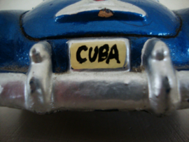 Auto decoratief - Cuba - Blauw - VERKOCHT