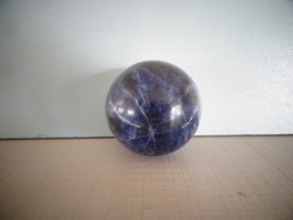 Marmeren bal - 1 stuk - blauw - VERKOCHT