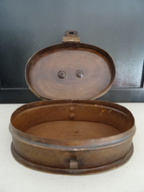 Metalen doosje - kistje - rusty look - roestige uitstraling - VERKOCHT