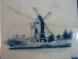 Hollandse tegel - molen - VERKOCHT