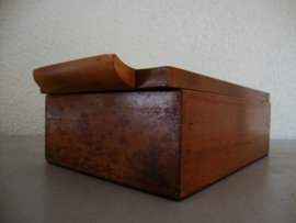 Houten kistje - vintage - VERKOCHT