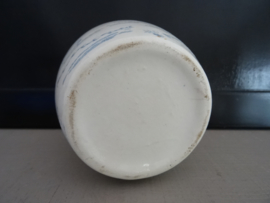 Oud gemberpotje - blauw/wit -  VERKOCHT