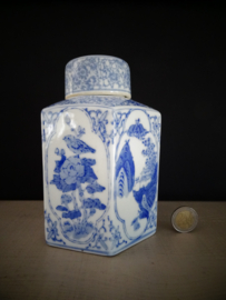 Gemberpot blauw/wit - Chinees - VERKOCHT