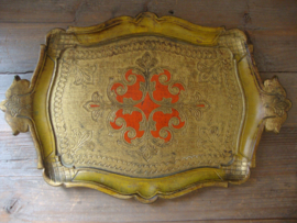 Vintage dienblad - Italiaans - VERKOCHT