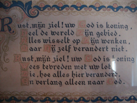 Oude kalligrafie - religie - VERKOCHT
