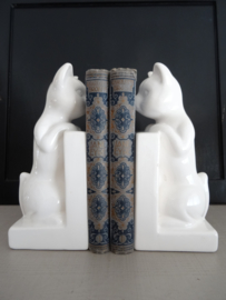 Boekensteunen poes - kat - vintage - VERKOCHT