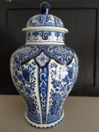Dekselpot - Delfts blauw - Boch - VERKOCHT