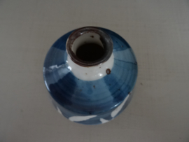 Vaasje - blauw - VERKOCHT