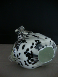 Glazen beeldje hond - hondje - glas - VERKOCHT