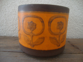 Vintage bloempot - VERKOCHT
