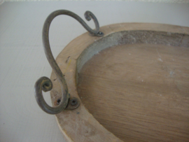 Houten dienblad - VERKOCHT