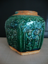 Gemberpot groot - groen - VERKOCHT