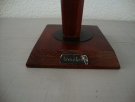 Lampvoet hout - vintage - VERKOCHT