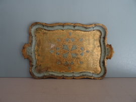 Italiaans dienblad - vintage - VERKOCHT