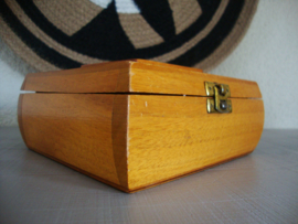 Houten kistje - sigarenkistje - VERKOCHT