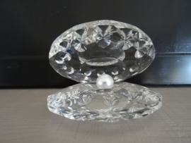 Schelp met parel - kristal - VERKOCHT