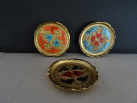 Onderzetters Italiaans - vintage - VERKOCHT