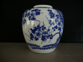 Gemberpotje blauw wit - VERKOCHT
