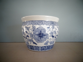 Bloempot Chinees - blauw/wit - VERKOCHT