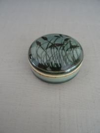 Klein dekselpotje - Siam Celadon Thailand - VERKOCHT