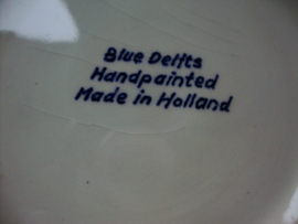 Delfts blauw dekselpotje - handpainted - VERKOCHT
