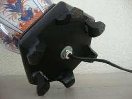 Imari lamp lampvoet - VERKOCHT