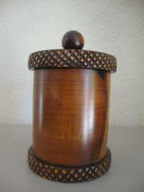 Oude houten tabakspot - VERKOCHT