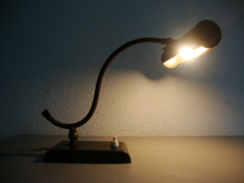Vintage pianolamp leeslamp tafellamp - VERKOCHT