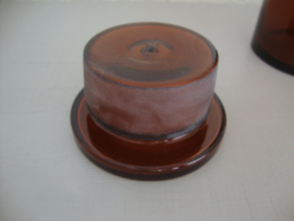 Apothekerspot bruin glas - VERKOCHT