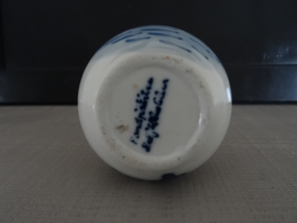 Vaasje - Delfts blauw - handpainted - VERKOCHT