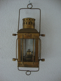 Koperen lantaarn olielamp - VERKOCHT